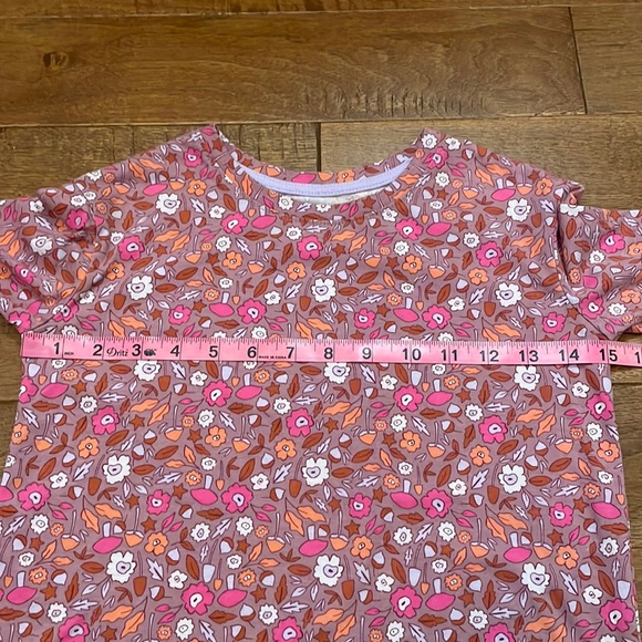 Cat & Jack Relaxed T-Shirt - Long-Sleeve Plum Purple Fall Size S 6/7 - Picture 7 of 9